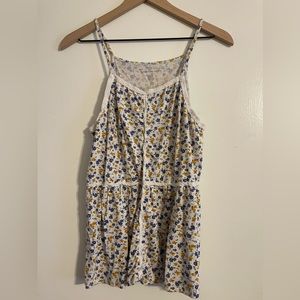 American Eagle Floral Tank